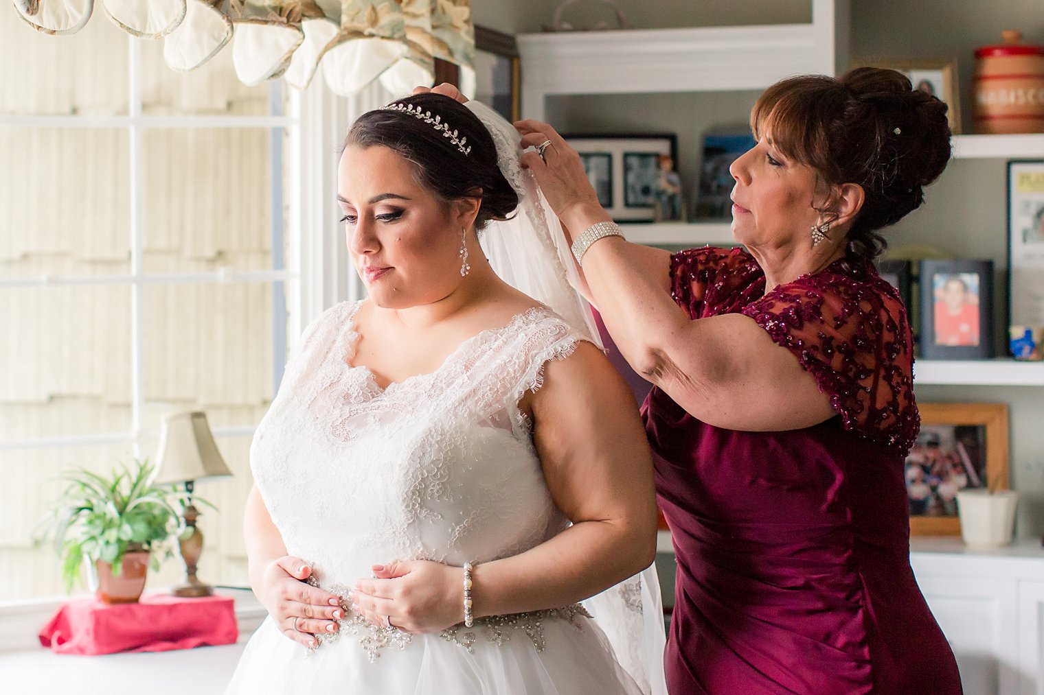 Primavera Regency Wedding Photos of bride and mother