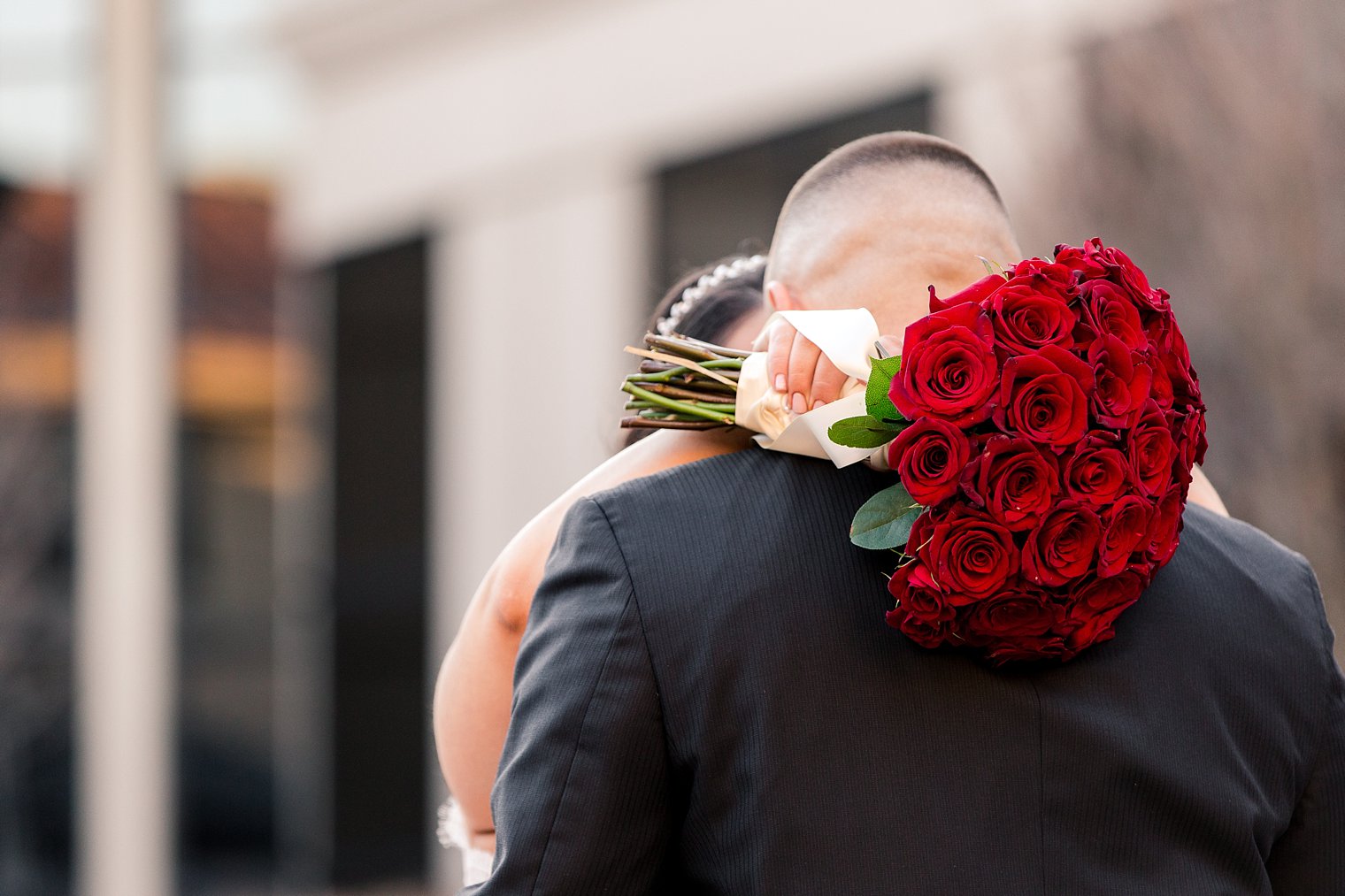 Bridal bouquet by Kim Auriemma Designs