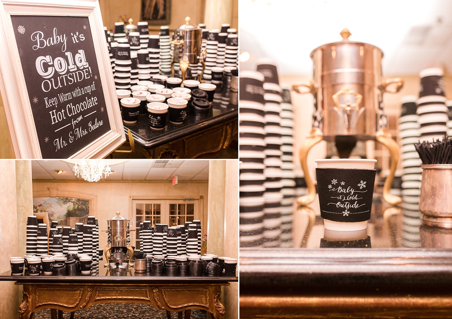 Wedding Hot Chocolate Stand