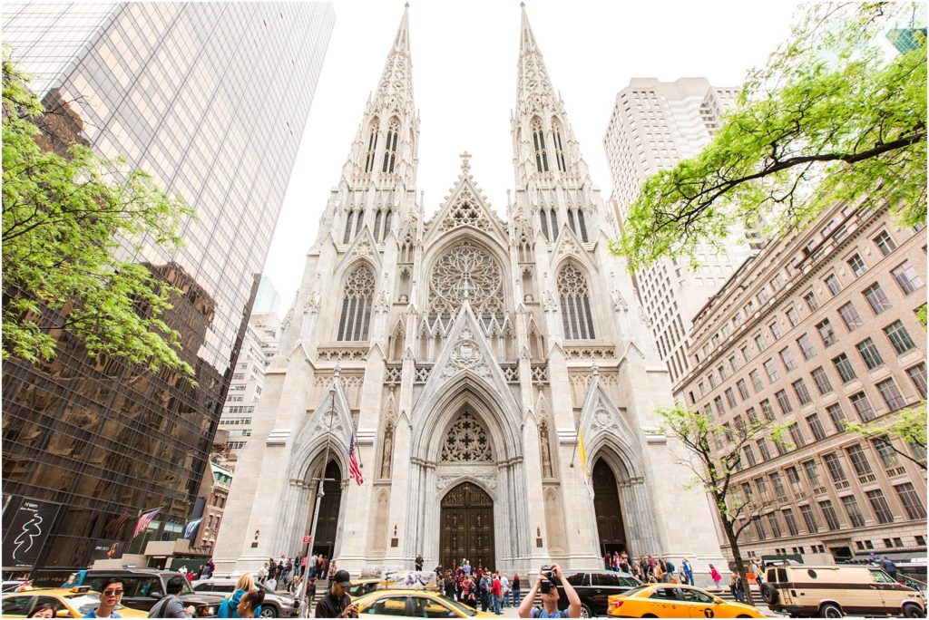 St. Patrick's Cathedral Wedding Photos 