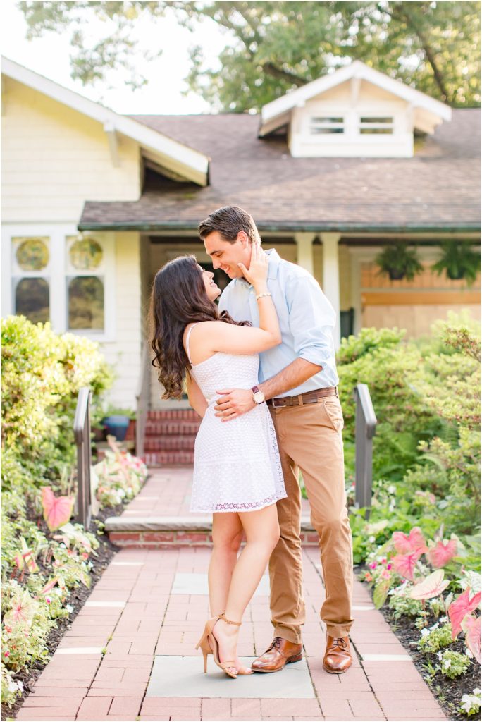 Sayen House and Gardens Engagement Photos | Maya and Will