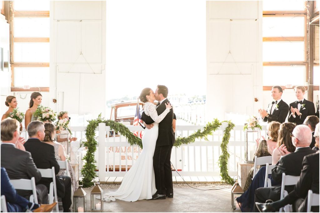 bay head yacht club wedding photos