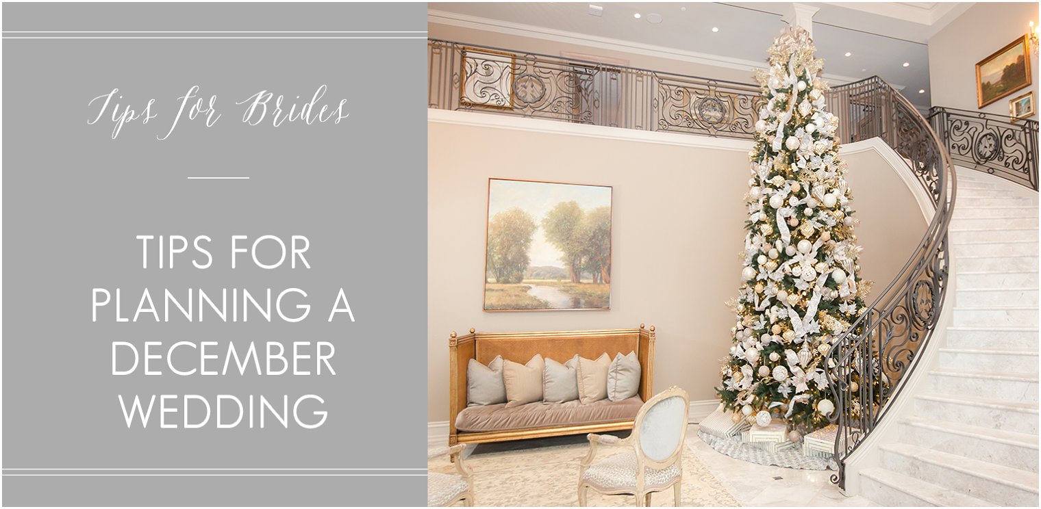 Tips for Planning a December Wedding Tips for Brides