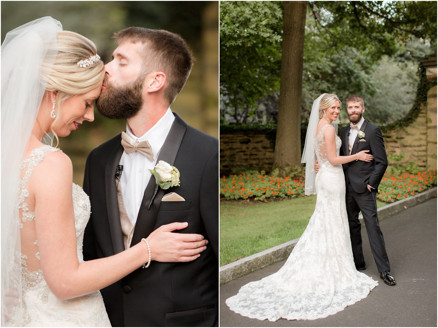 bride and groom photographed at Huntingdon Valley Country Club by Idalia Photography