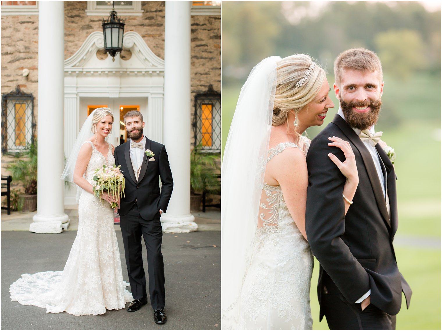 wedding day photographs by Idalia Photography at Huntingdon Valley Country Club