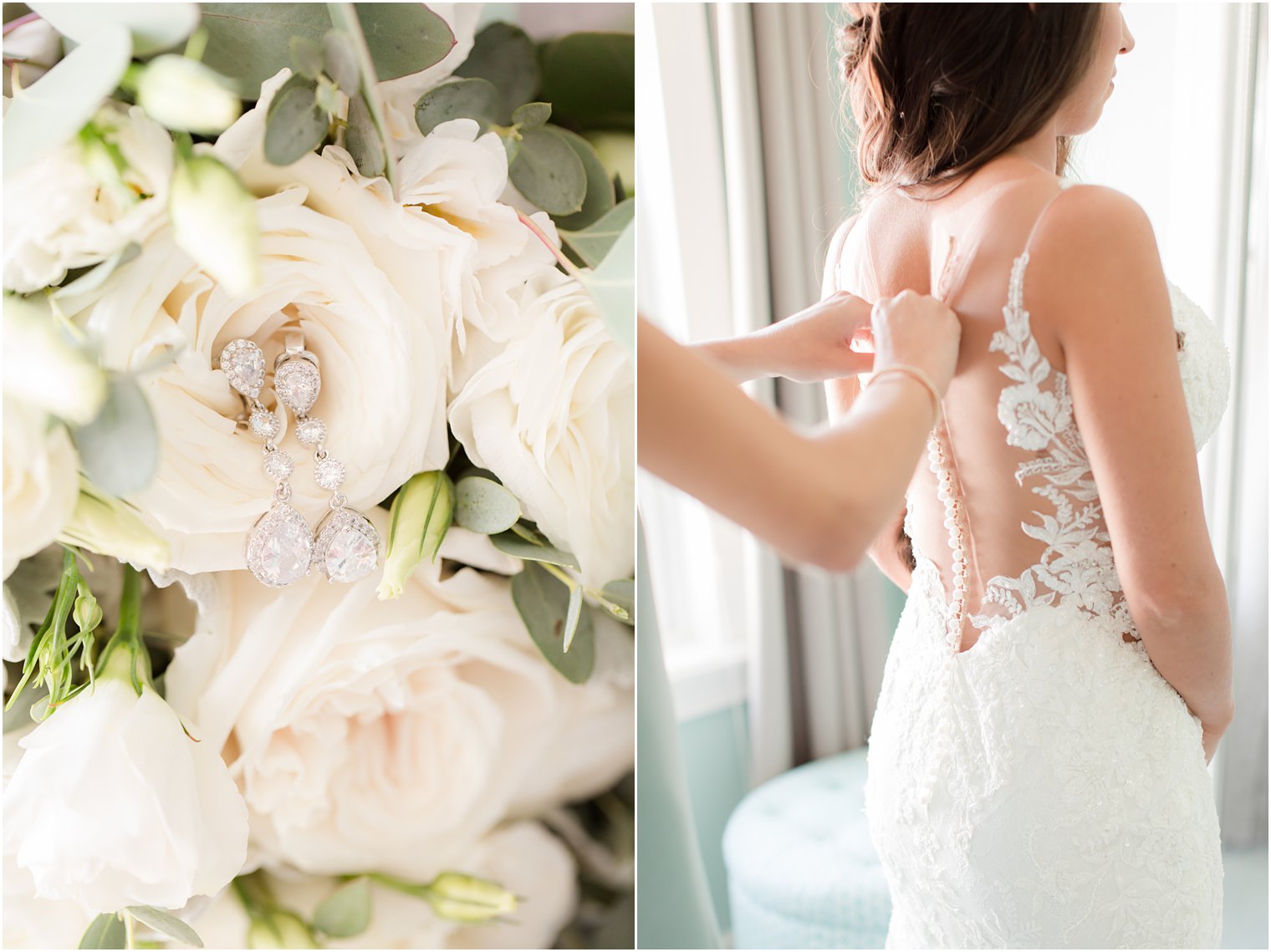 Long Island Beach wedding details for the bride