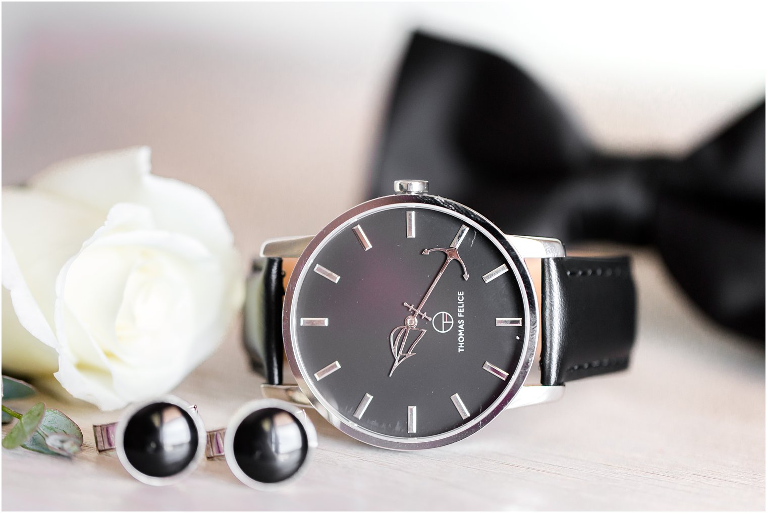 groom's details including watch and cuff links photographed by Idalia Photography