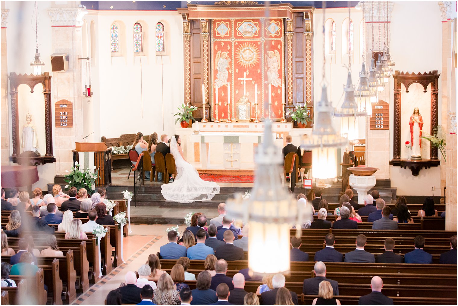 Idalia Photography captures church wedding on Long Beach Island