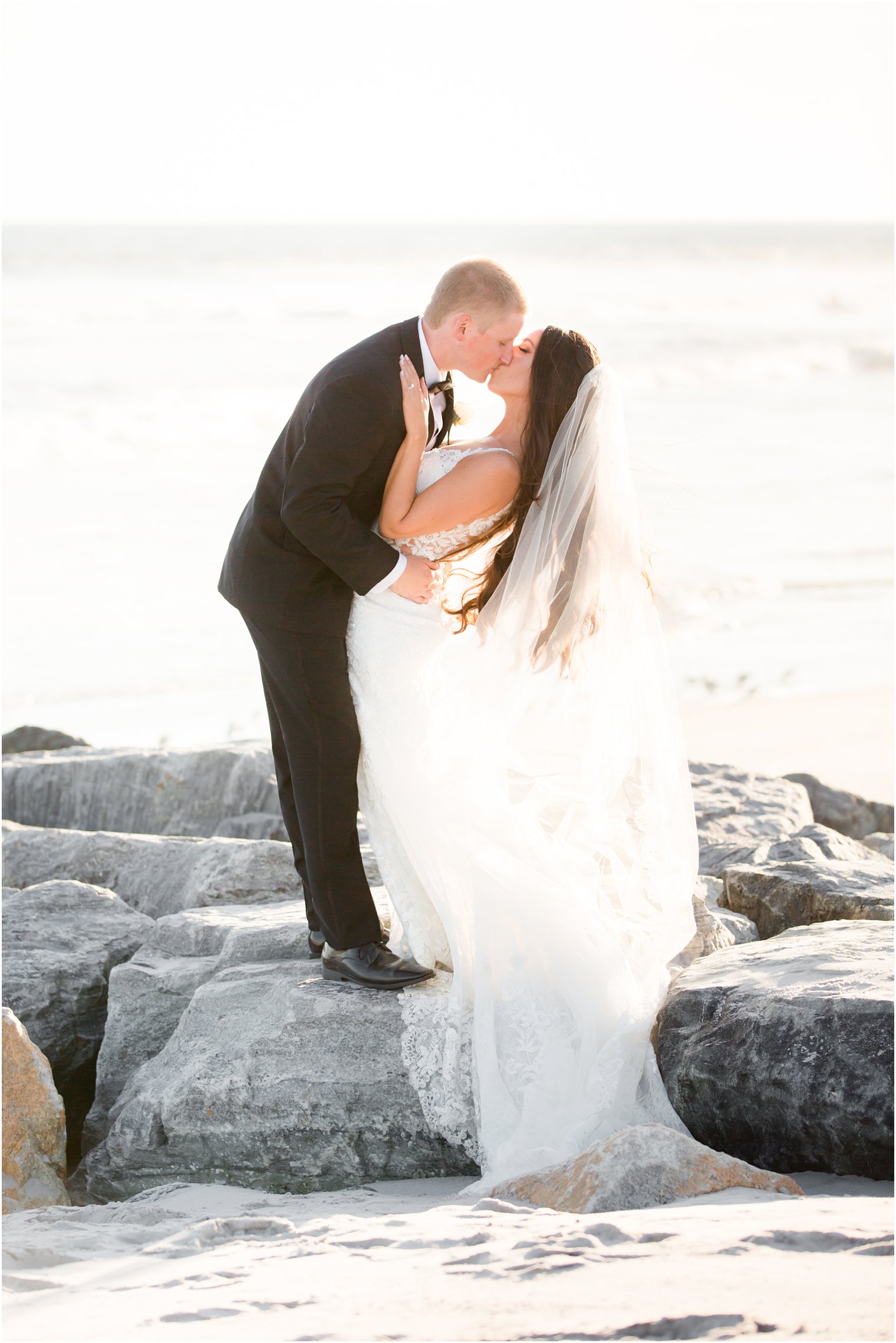 bride and groom portraits by NJ wedding photographer Idalia Photography