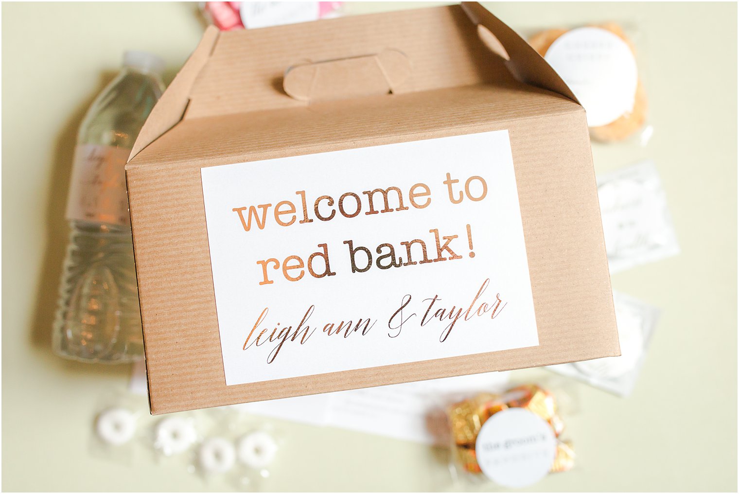 Tags for Hotel Welcome Favor Bags Destination Wedding Welcome