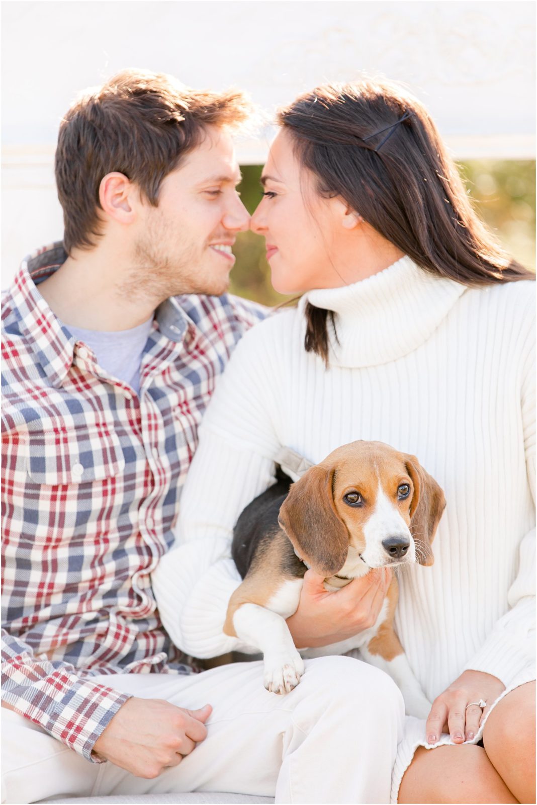 Christmas Tree Farm Engagement Session | NJ Engagement Photos