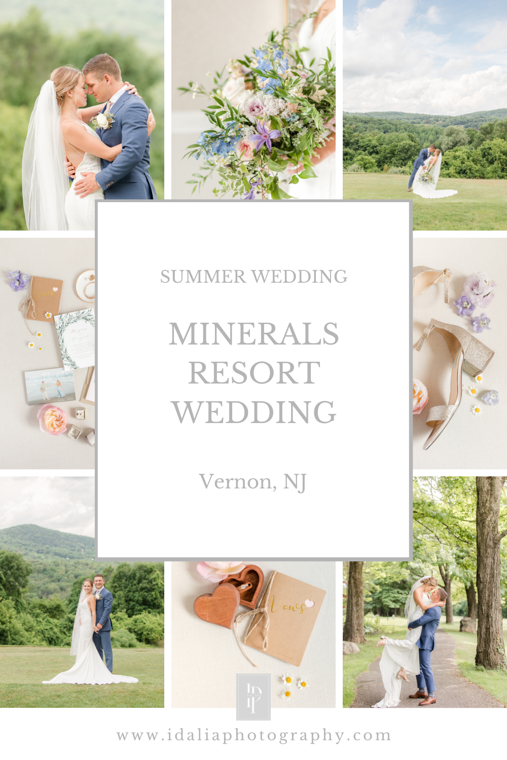 summer Minerals Resort wedding photographed by Idalia Photography