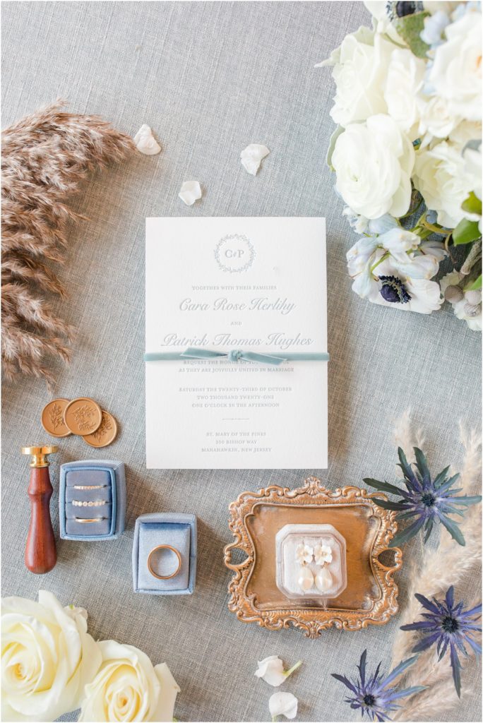 Fall Wedding at Brant Beach Yacht Club in New Jersey