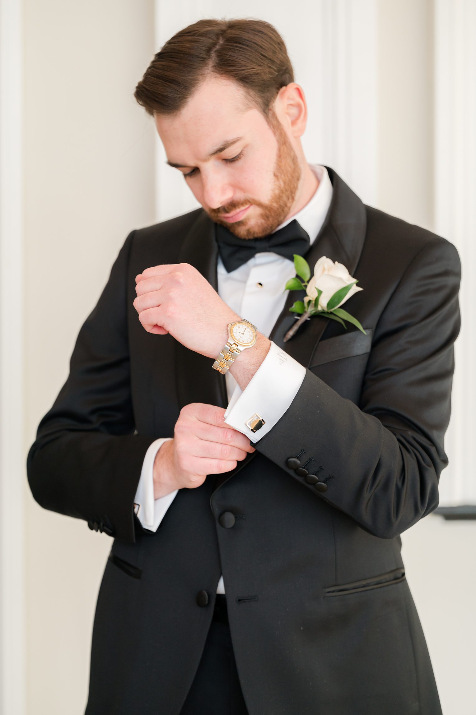 Groom adding final touches 