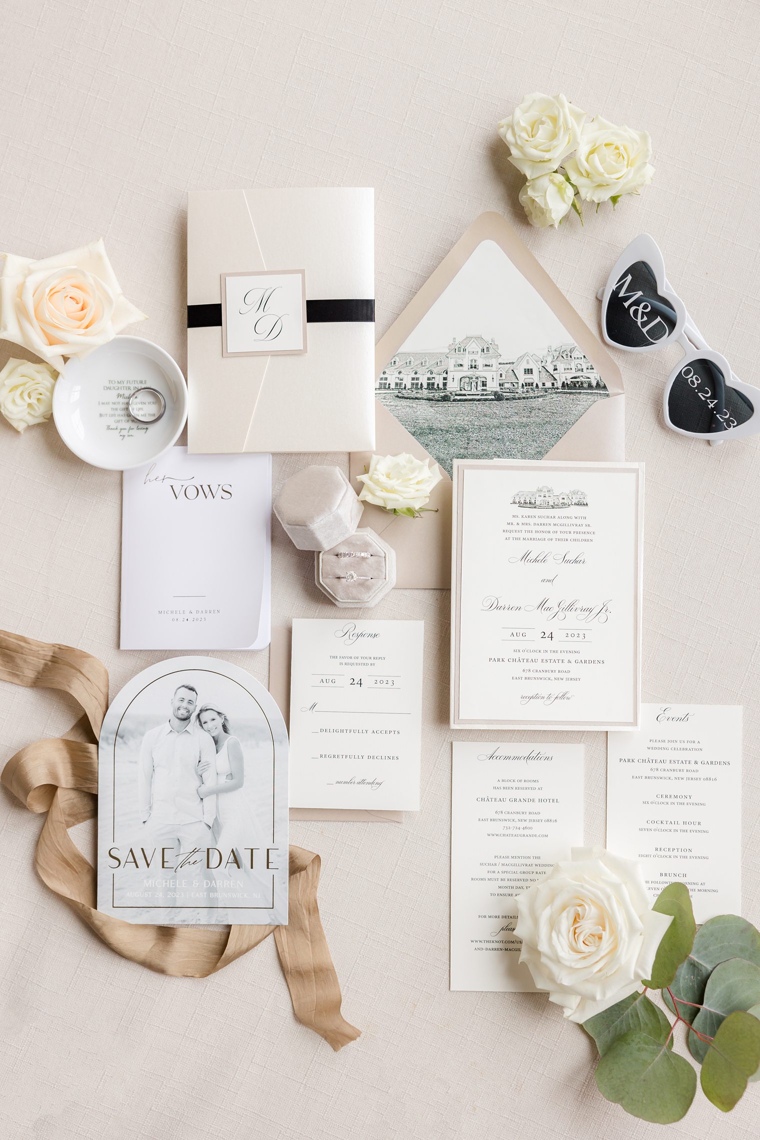 wedding invitation details