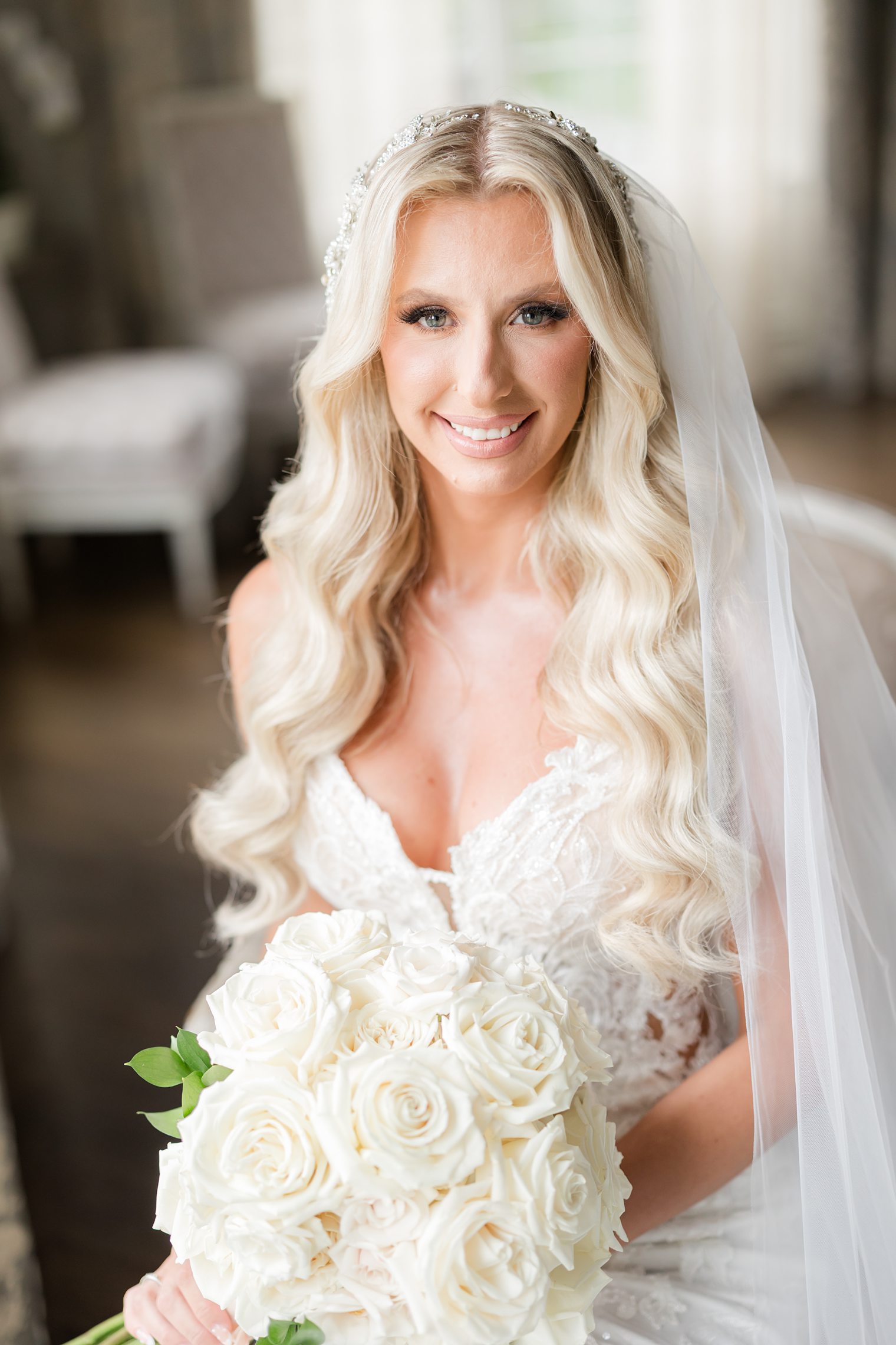 beautiful and happy bride