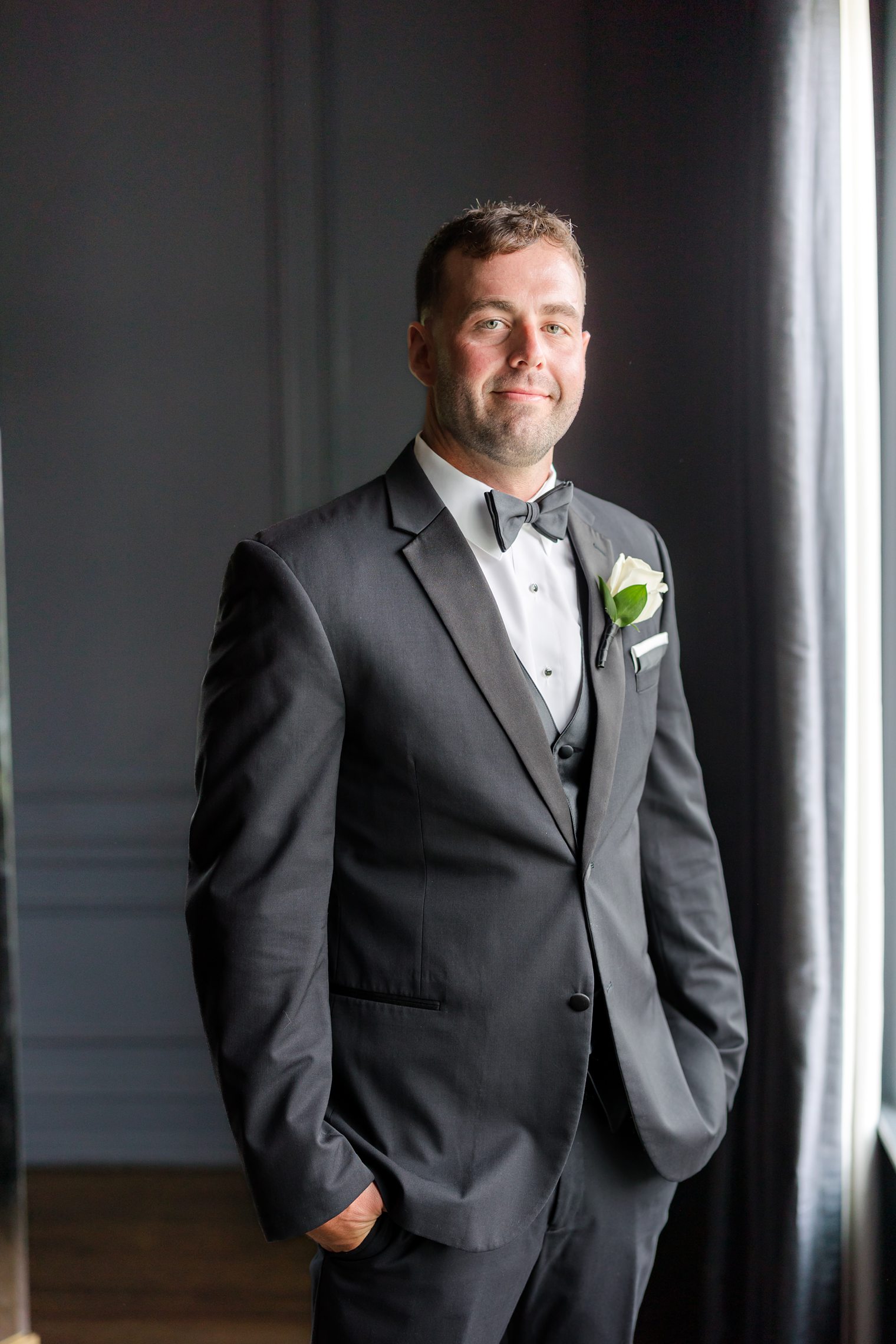 groom ready for his wedding day