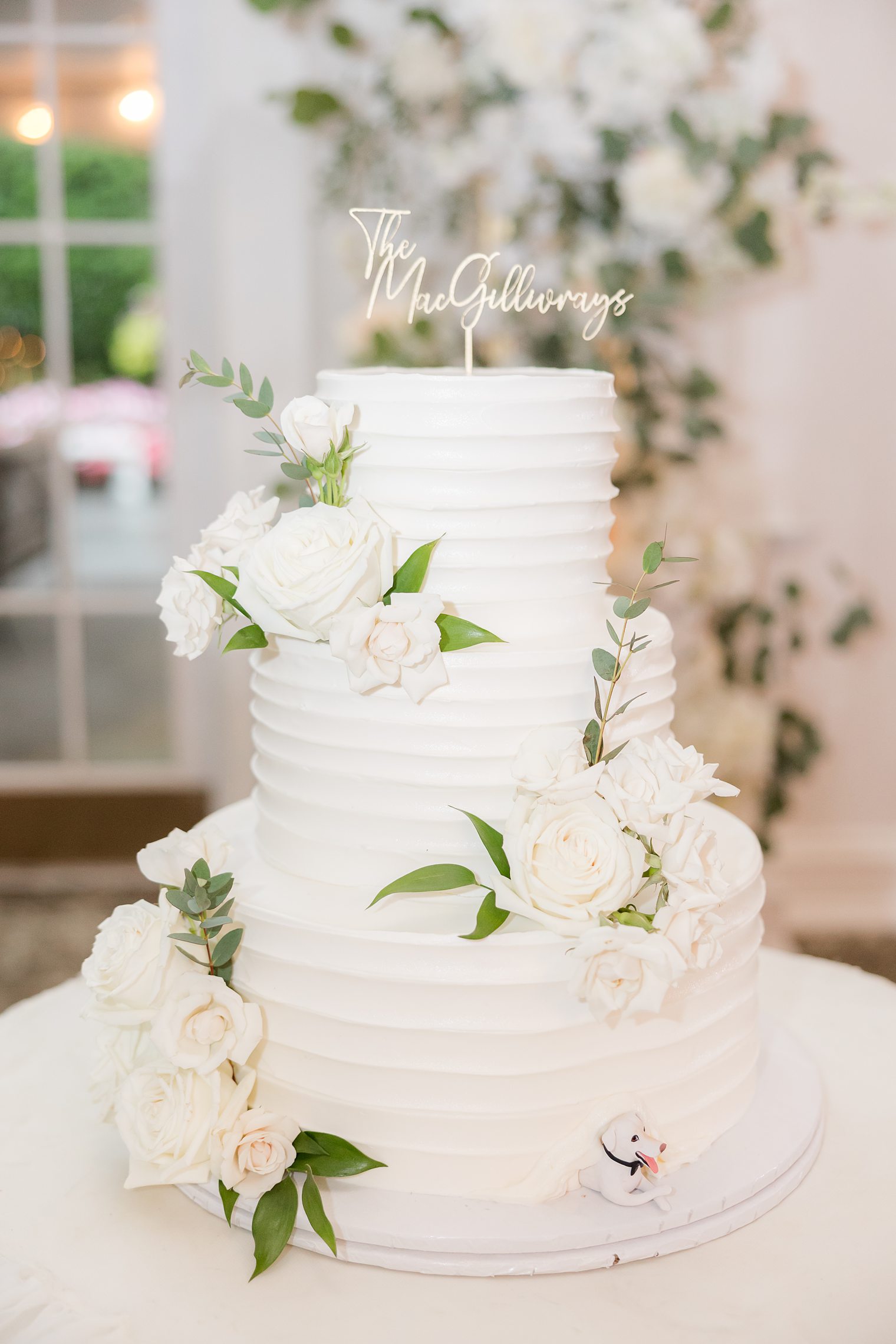 Wedding cake detail