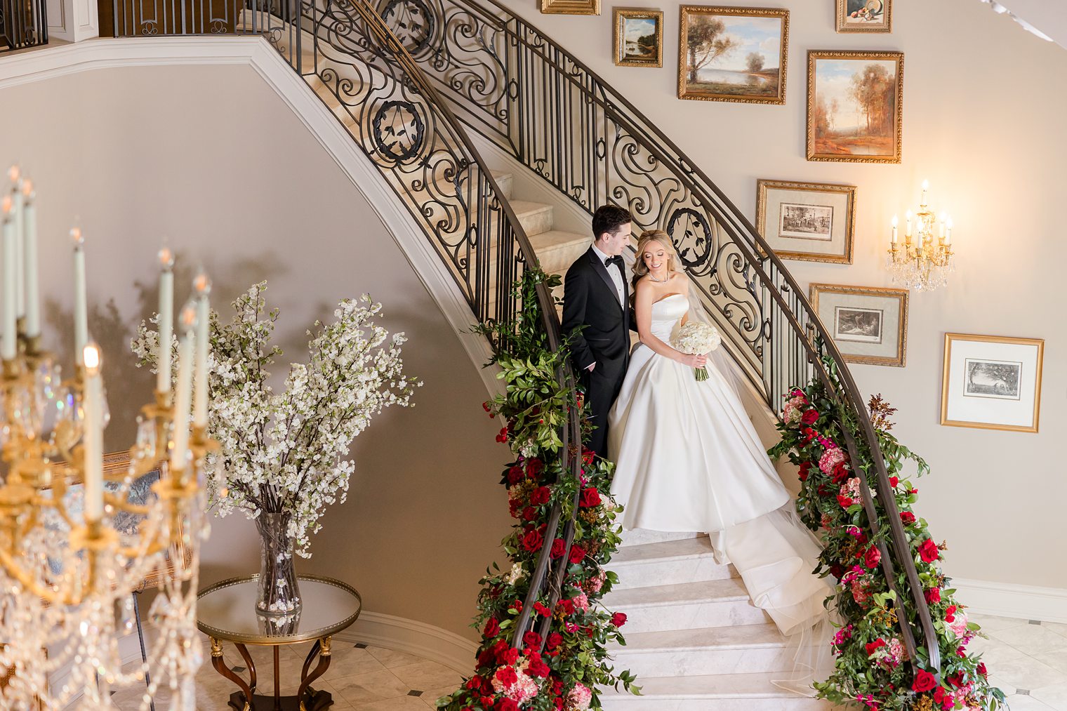 bride and groom enjoying their moment together on their wedding day at Park Chateau Estate