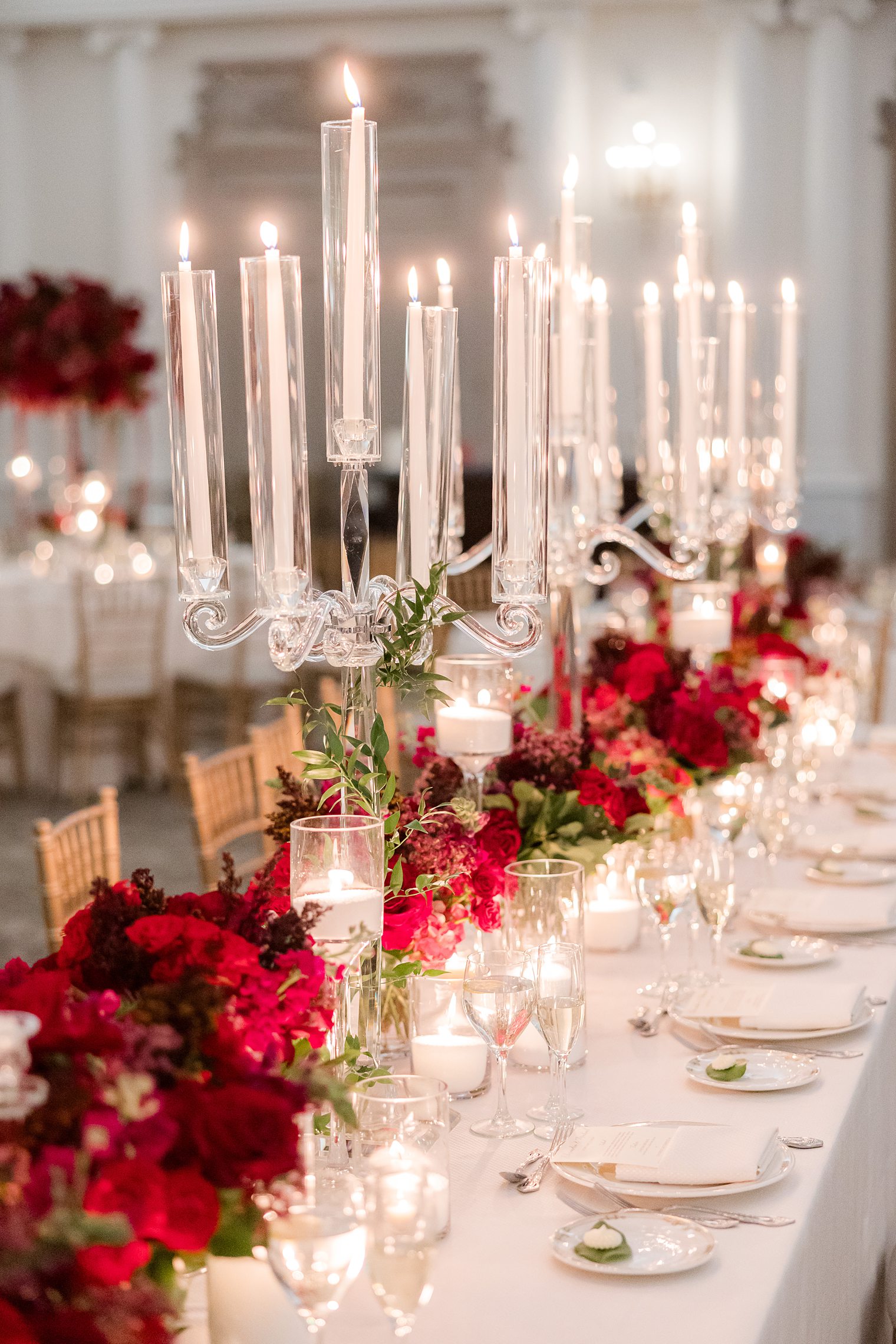 table details at Park Chateau Estate