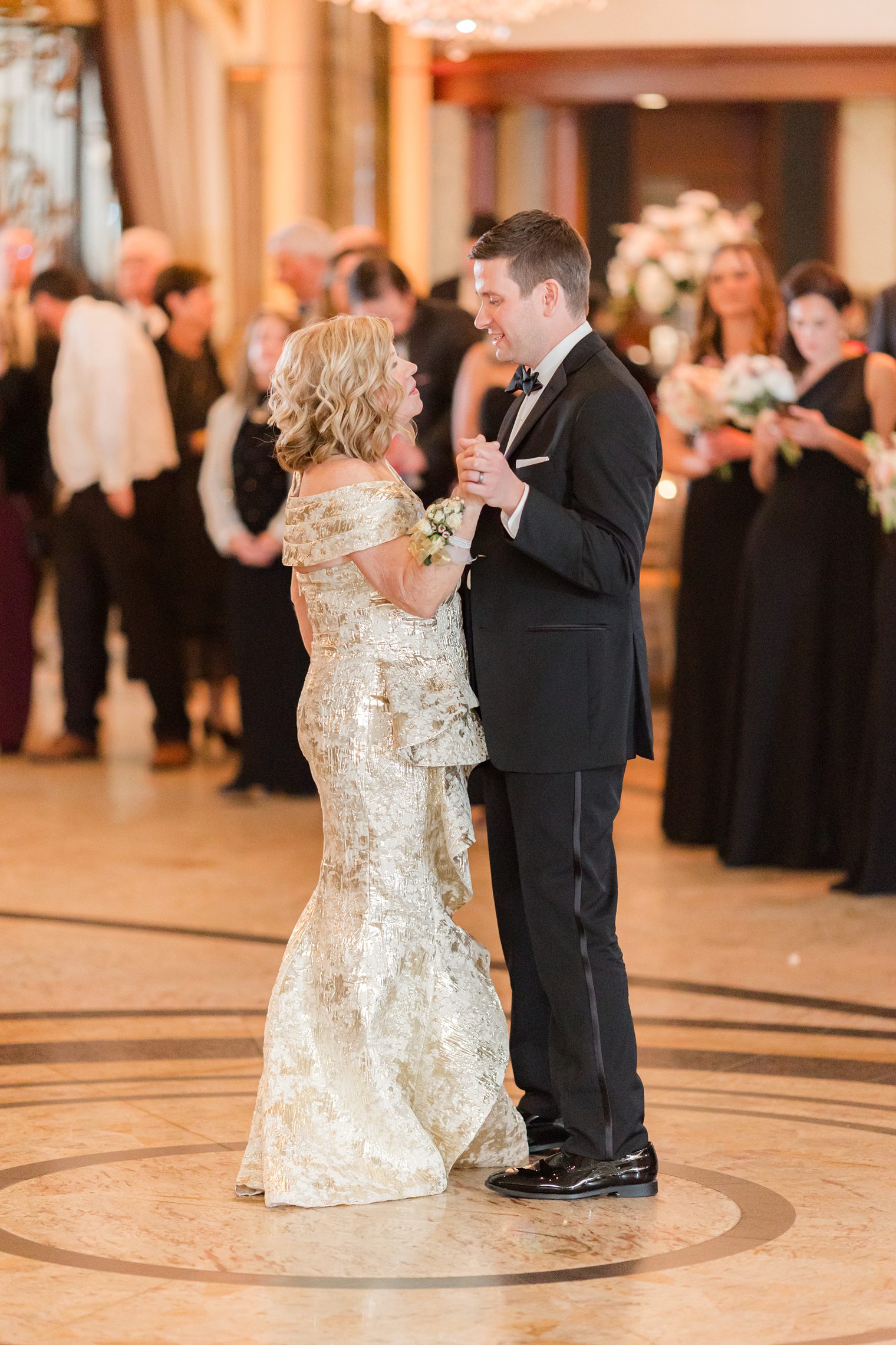 mother and son dance 