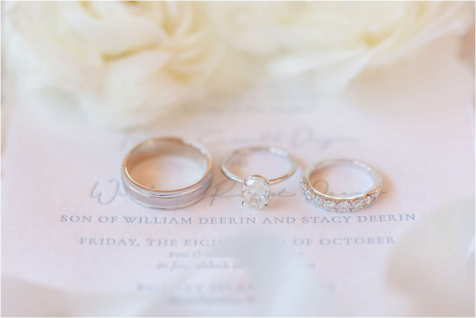 wedding rings details