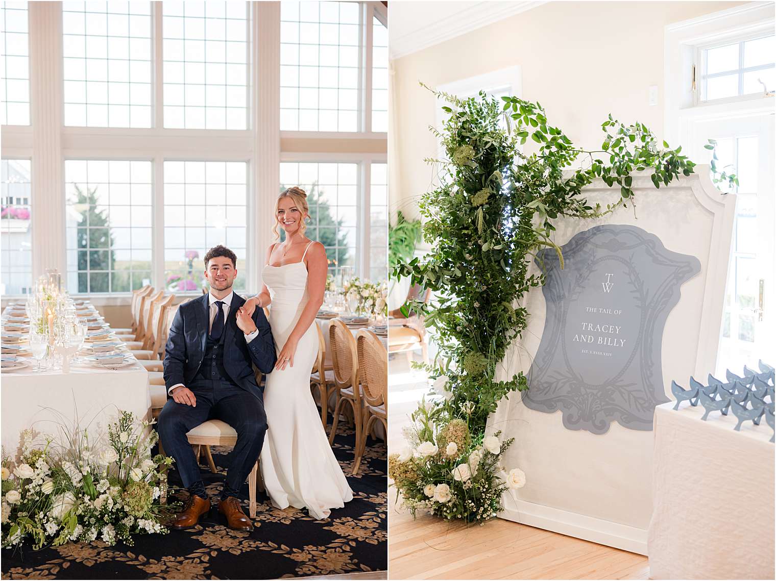 bride and groom portrait