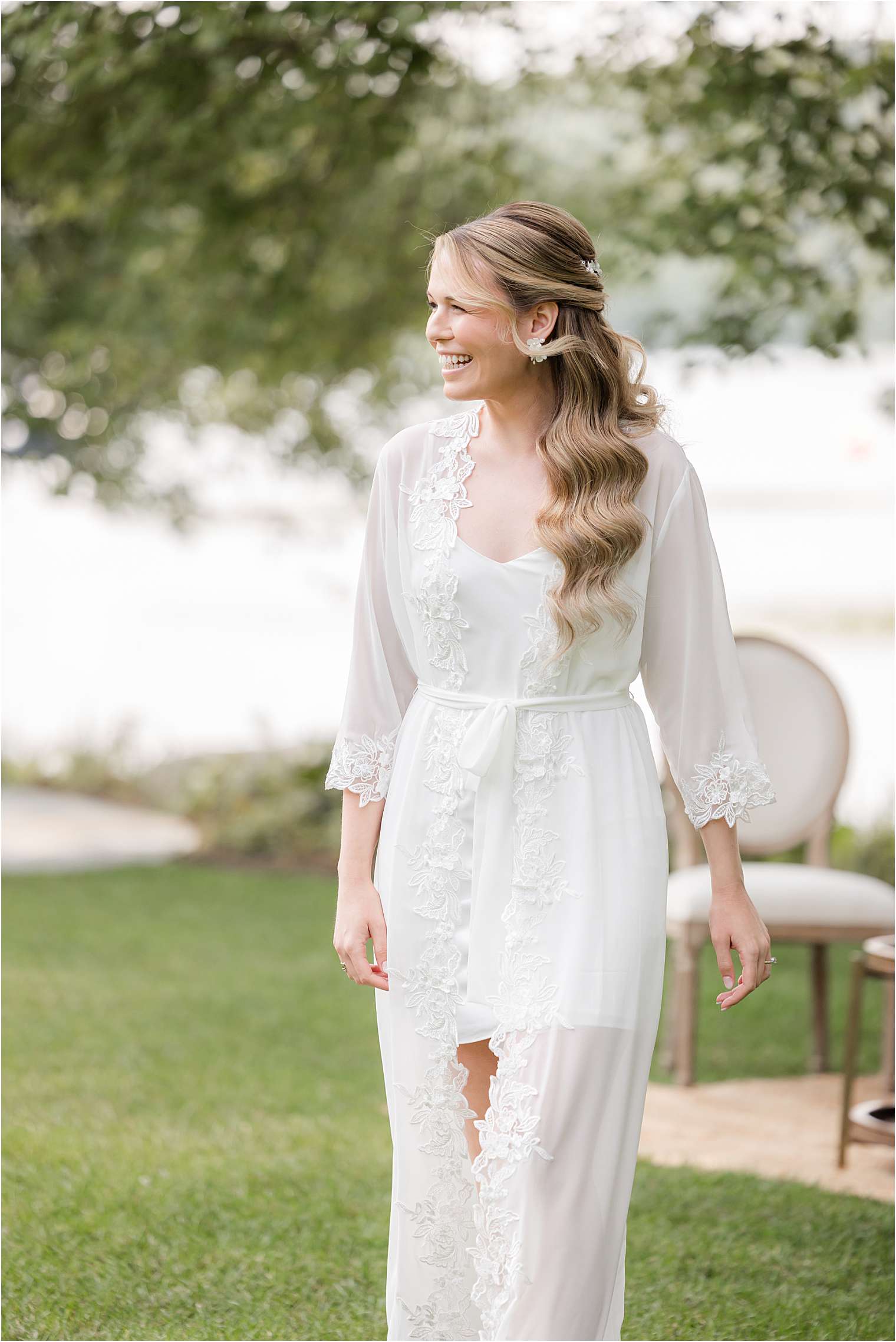 bride walking