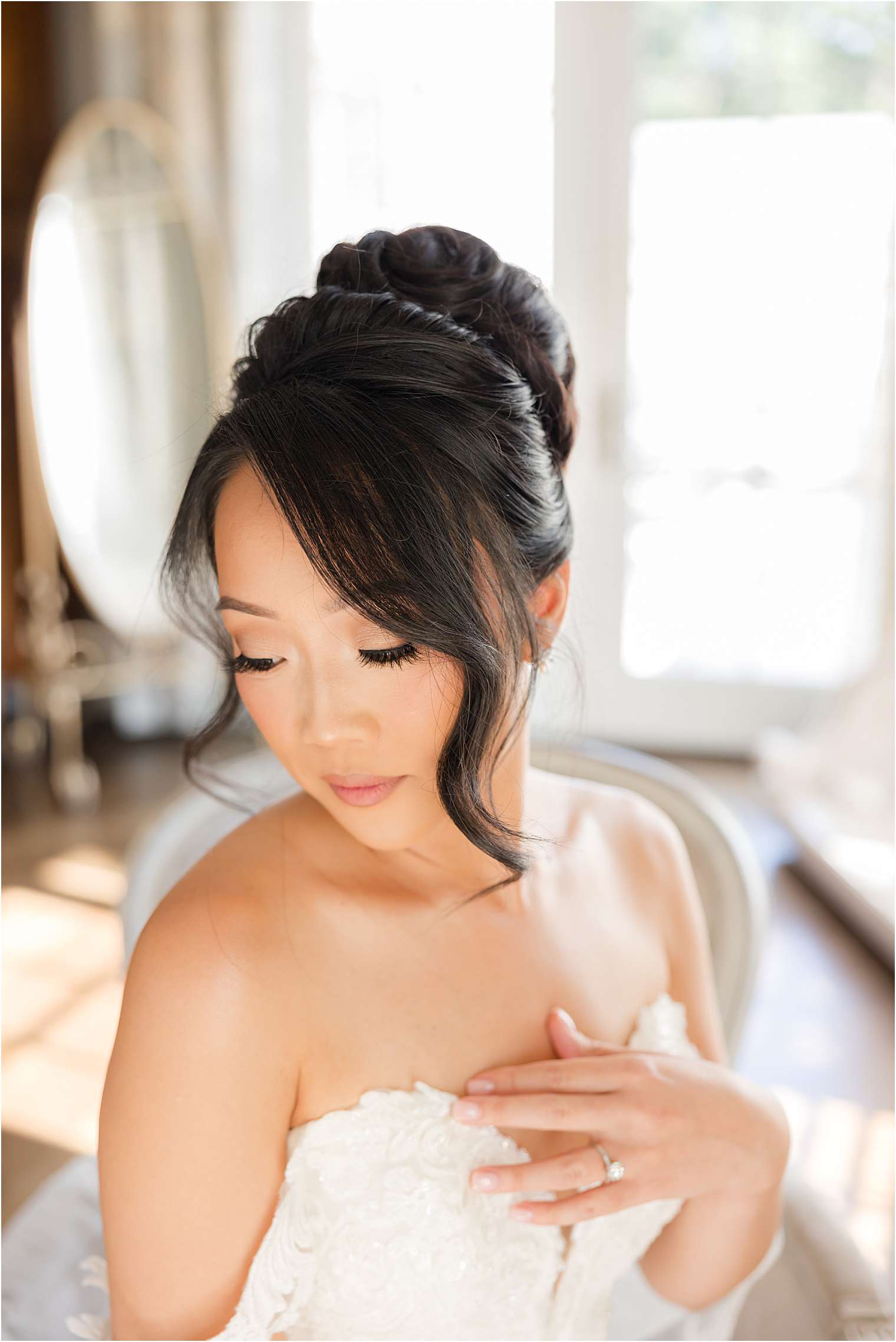 beautiful bride portrait