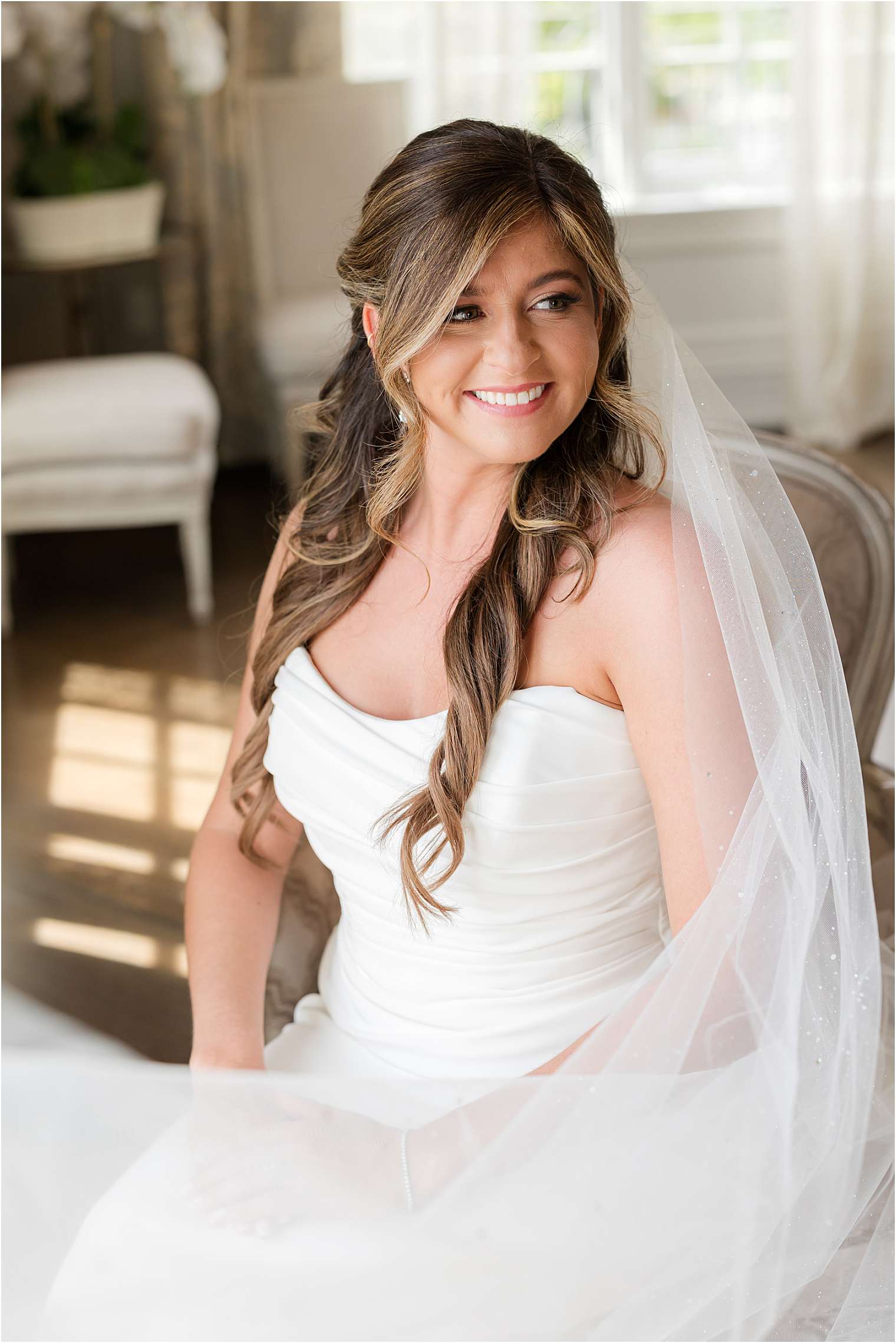 beautiful bride portrait 