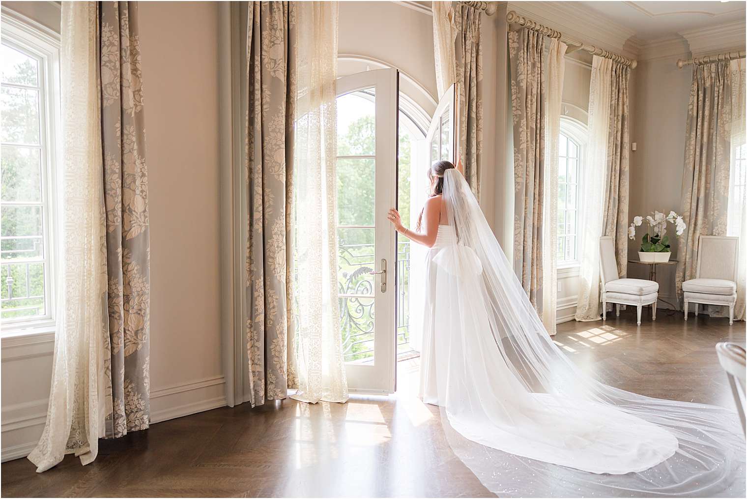 beautiful bride portrait 