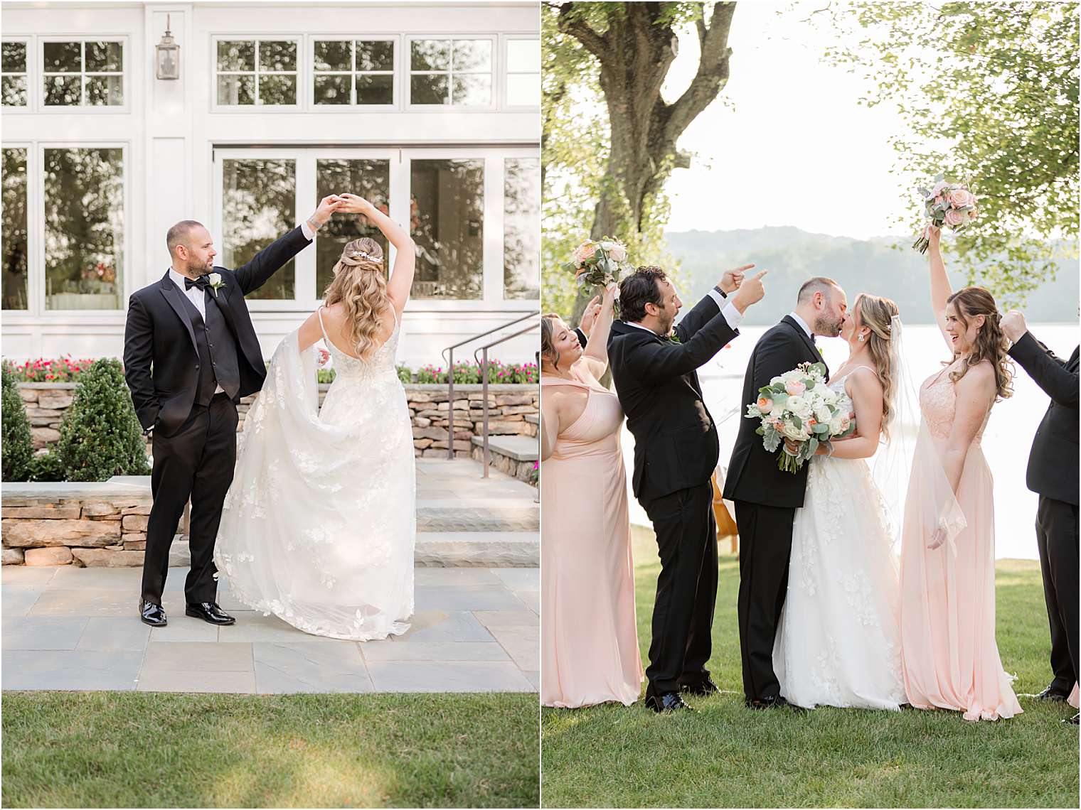 courtship cheering their friends