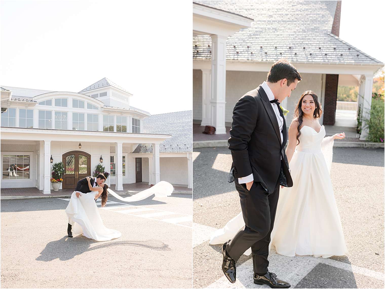 husband and wife being romantic at The Mill Lakeside Manor