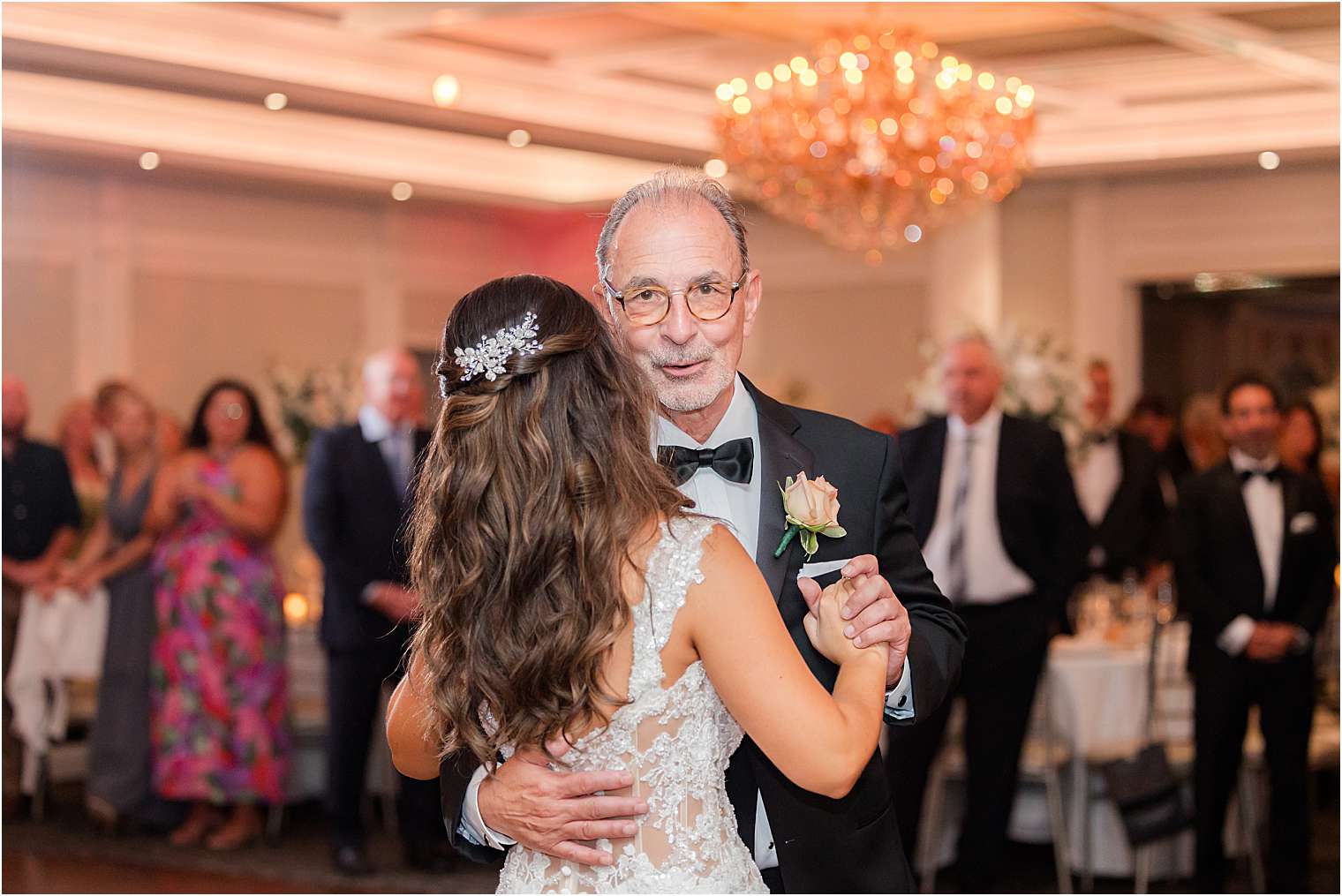  bride dancing with her father.