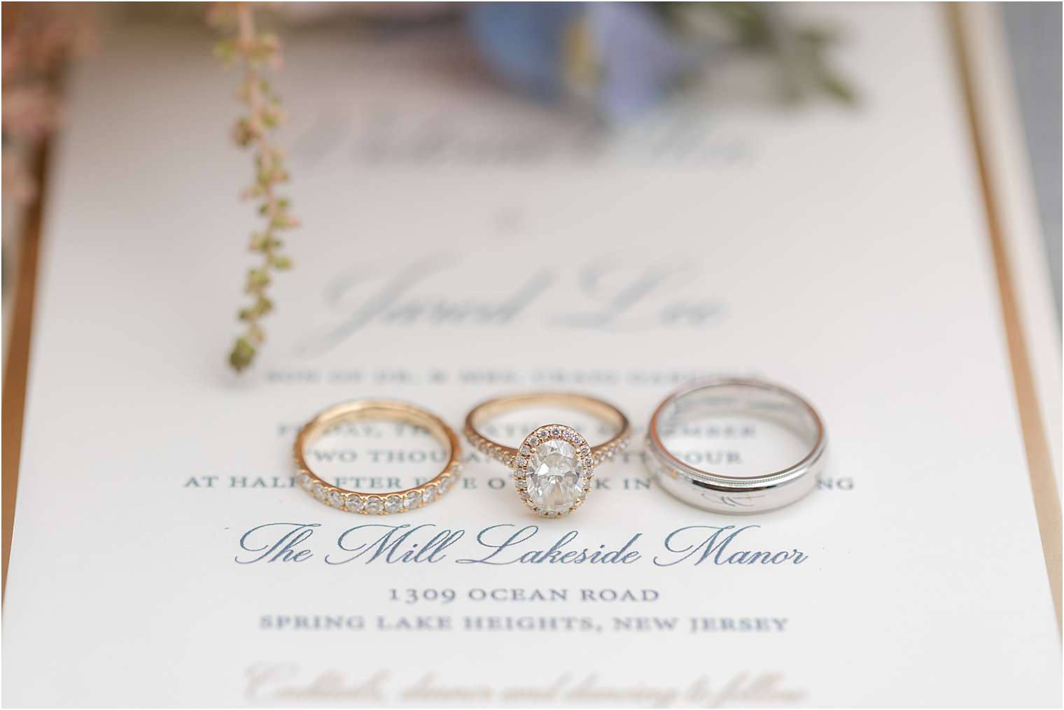 wedding rings details