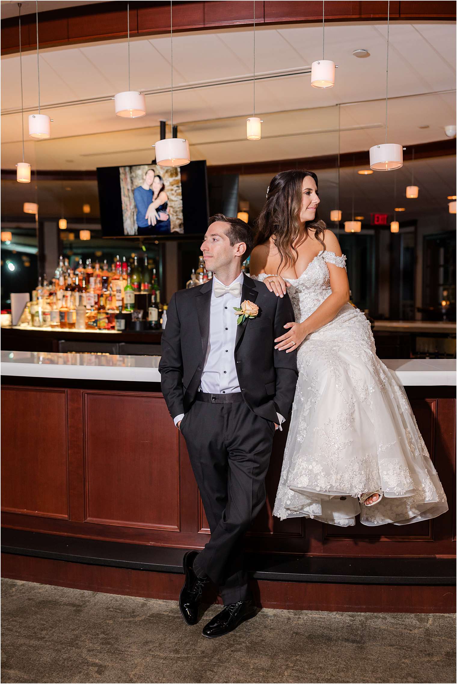 happy husband and wife at the end of the night