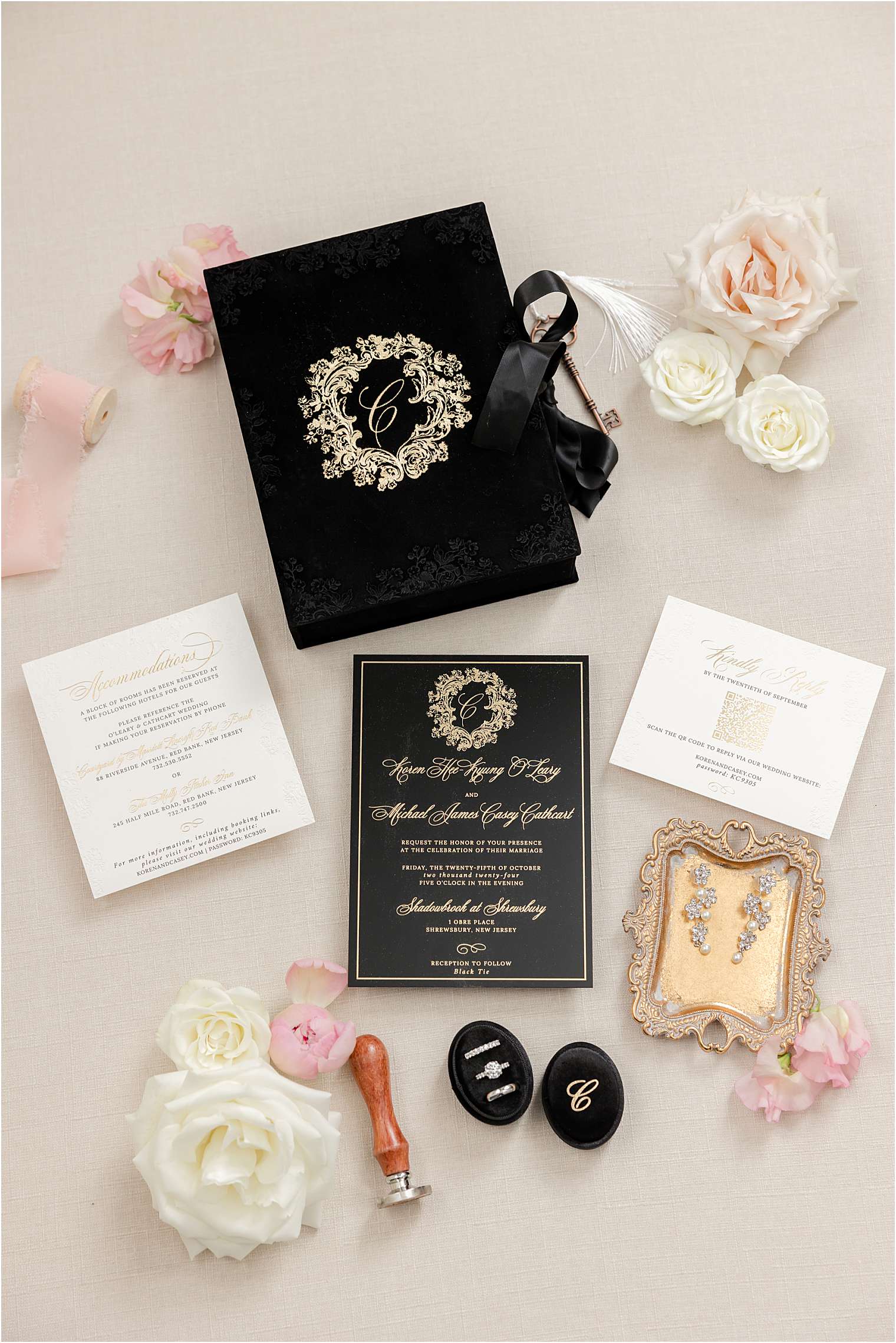 Wedding invitation details