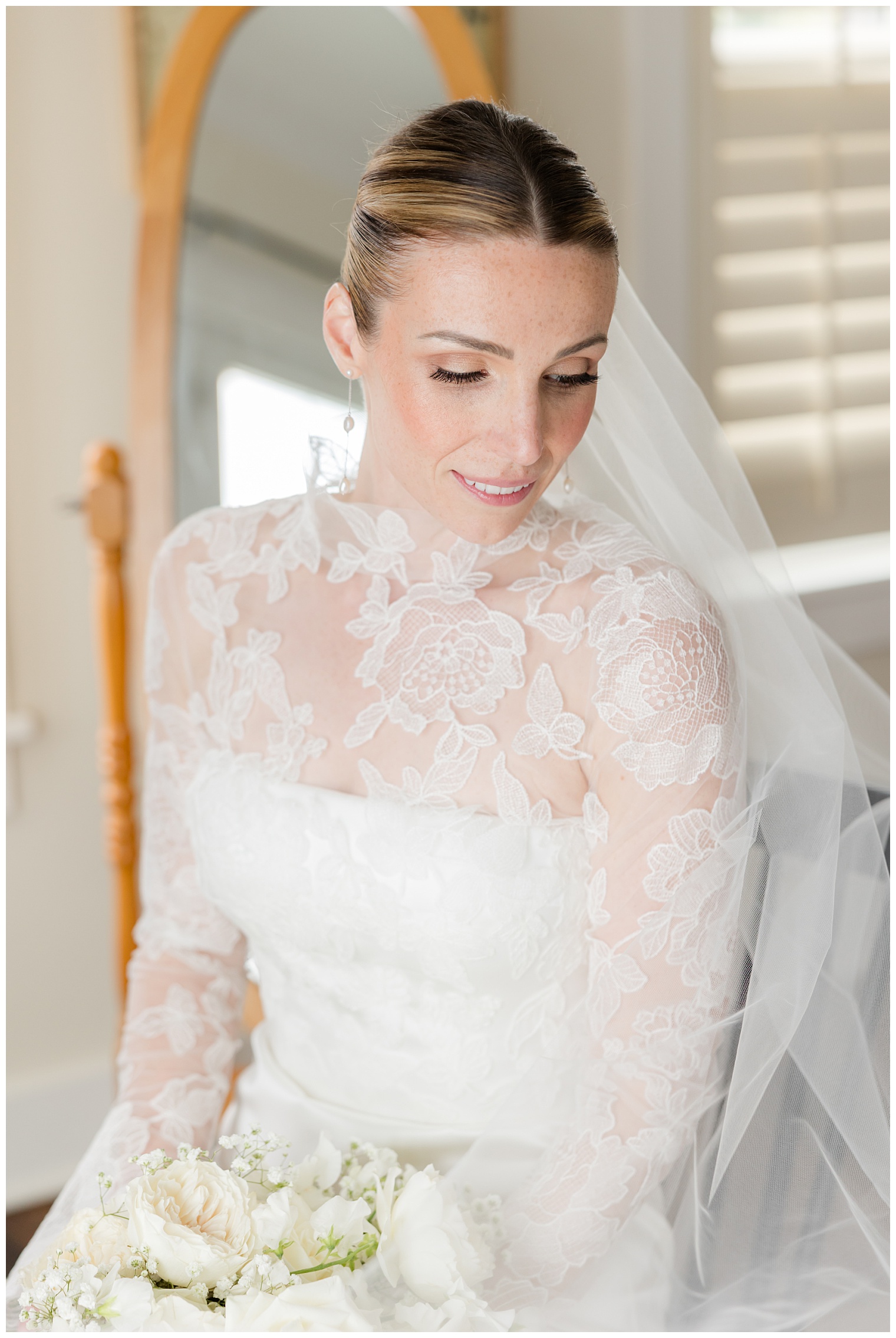 beautiful bride portrait