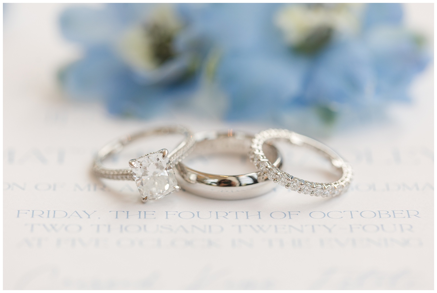 wedding rings details