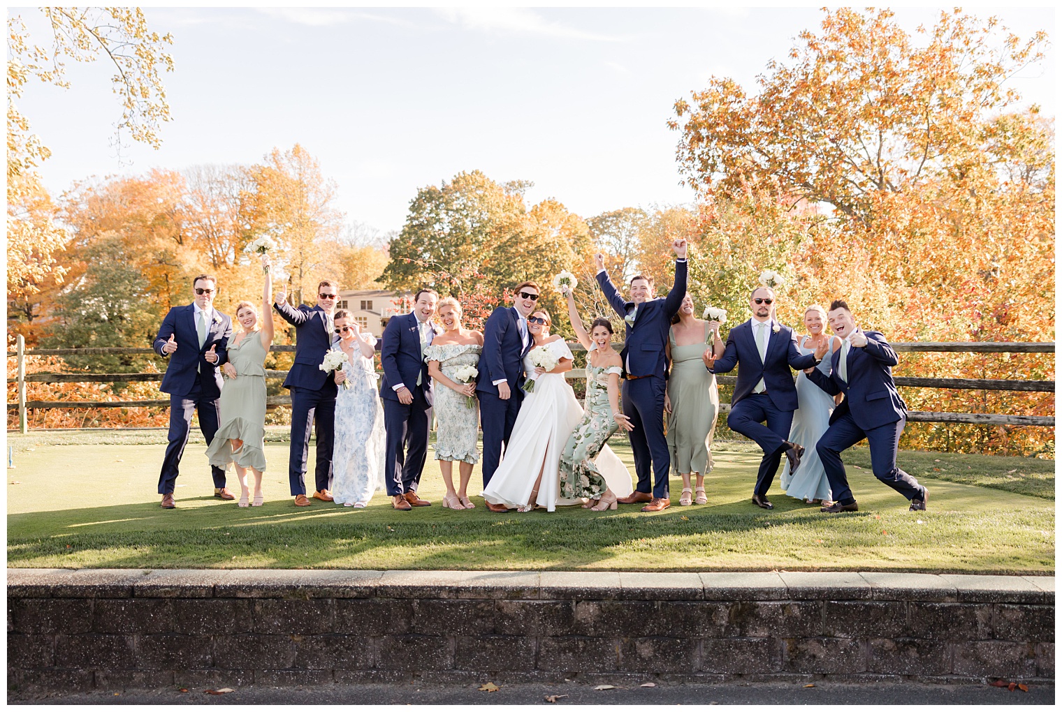 groom and bride with their courtship