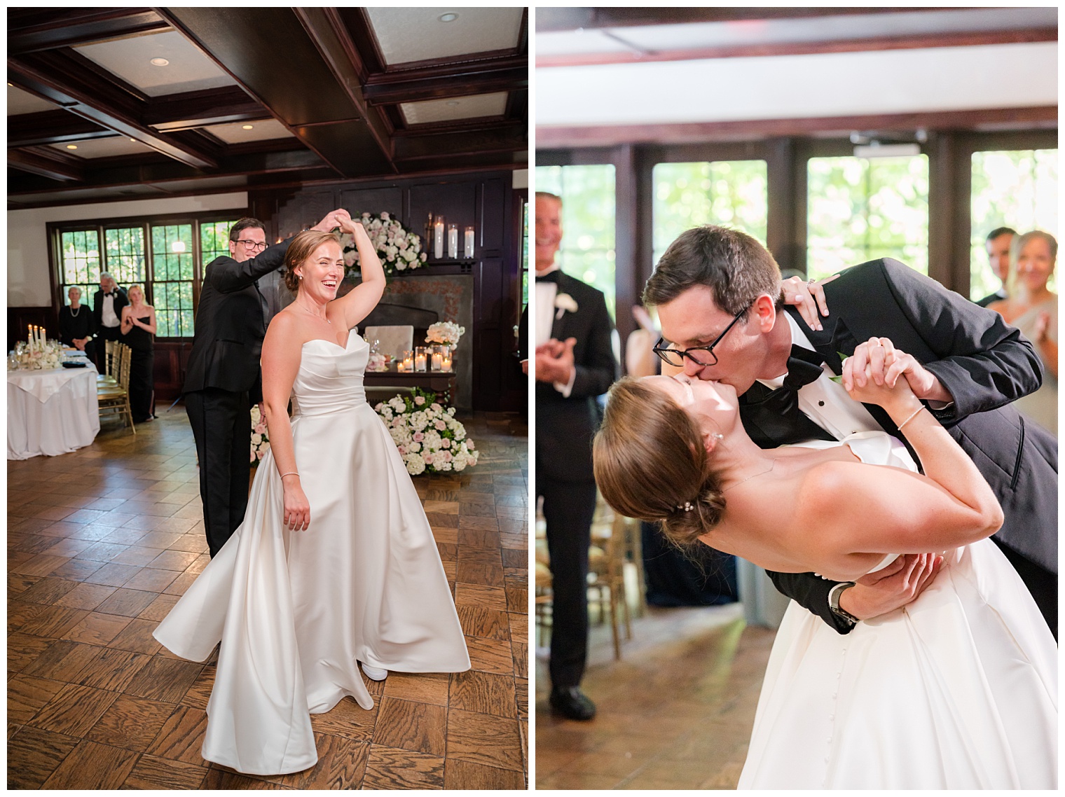 bride an groom first dance