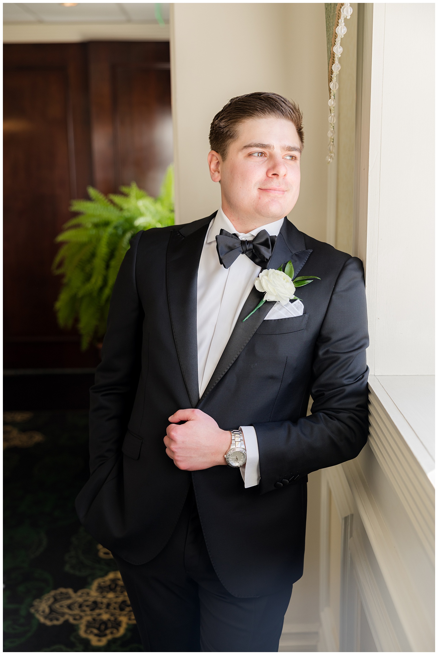 groom portrait