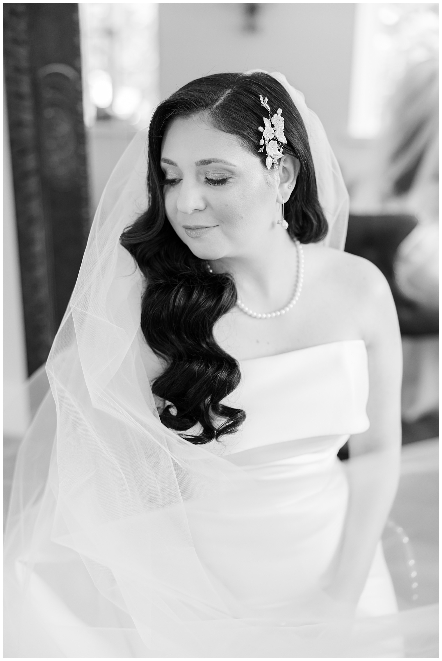 beautiful bride portrait