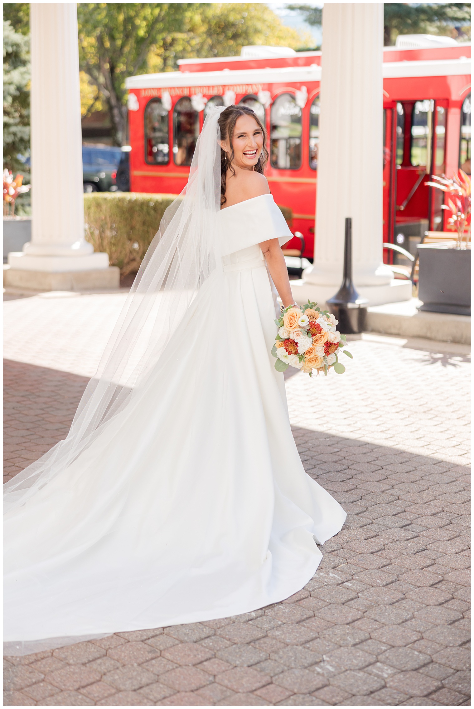 beautiful bride portrait