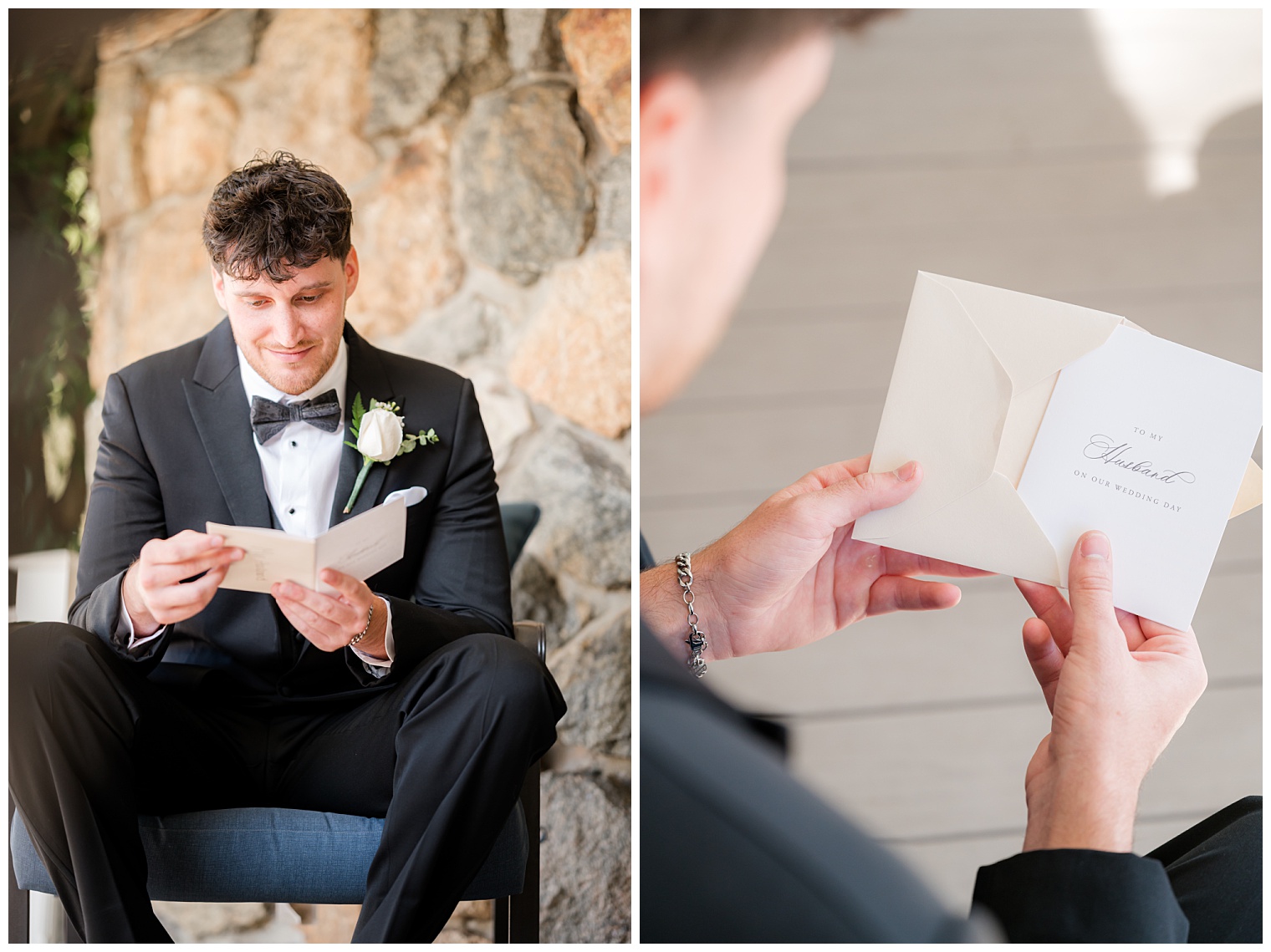 groom ready a letter