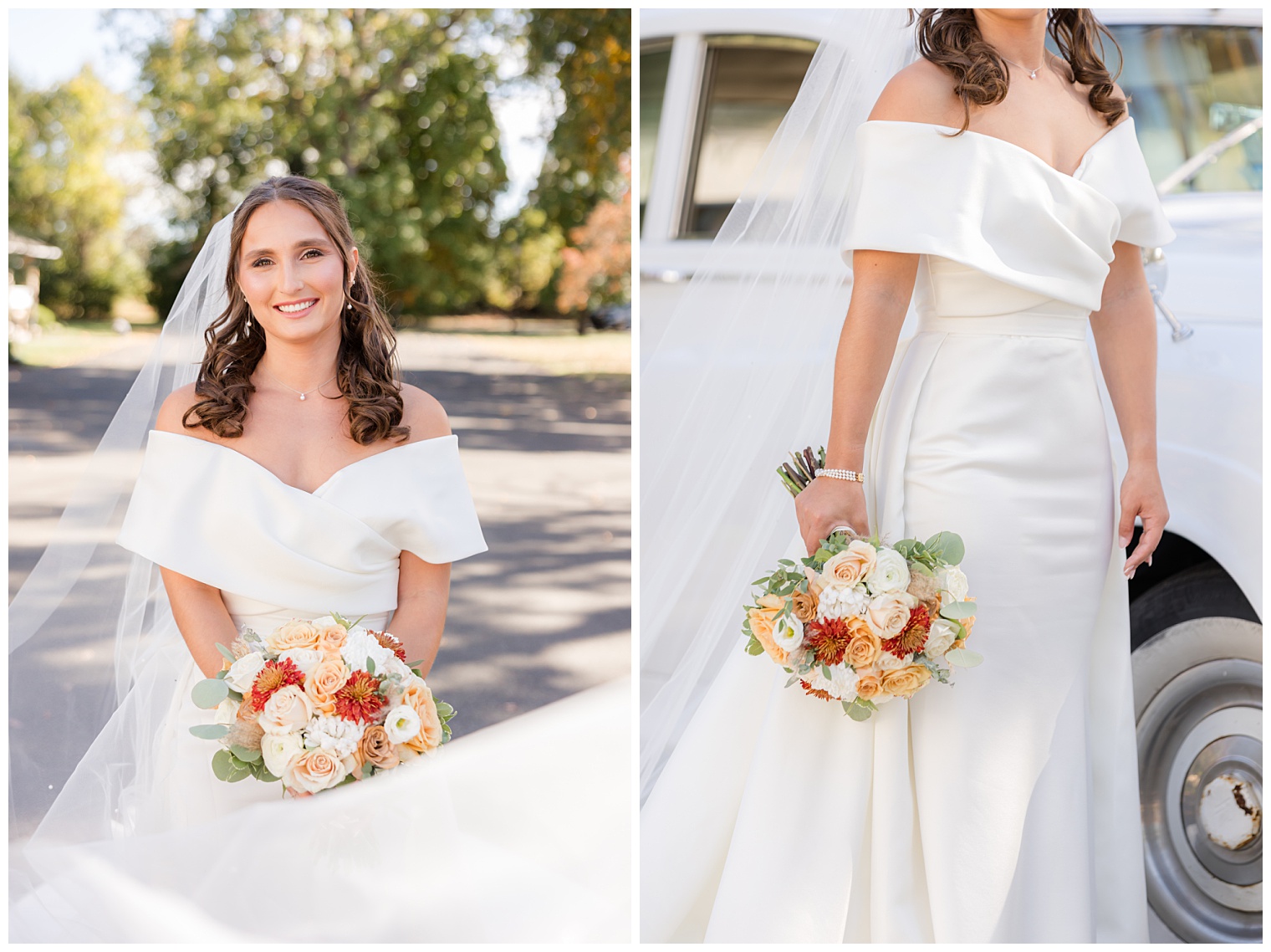 stunning bride portrait