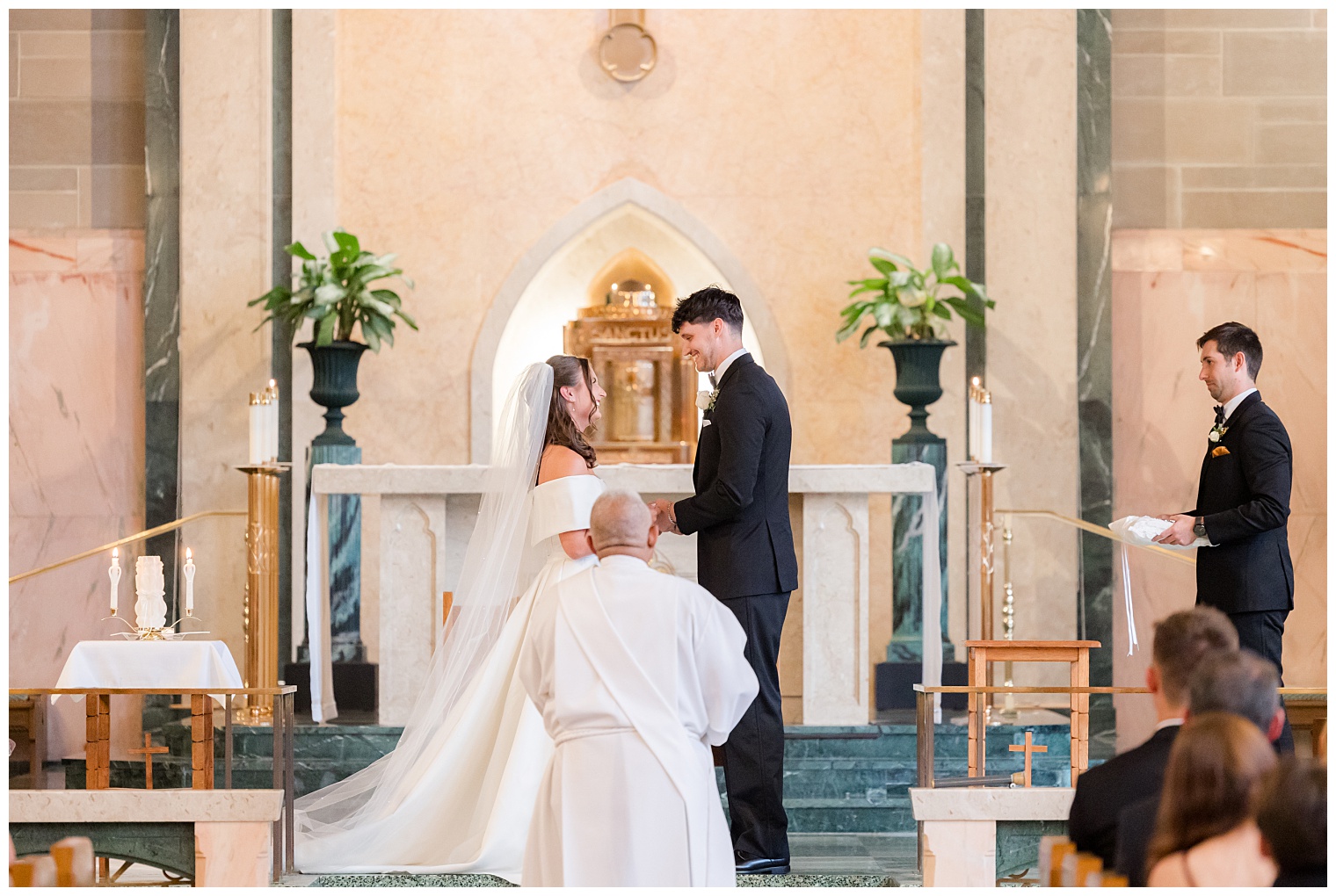 bride and groom